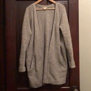 The coziest wool long cardigan you’ll ever meet